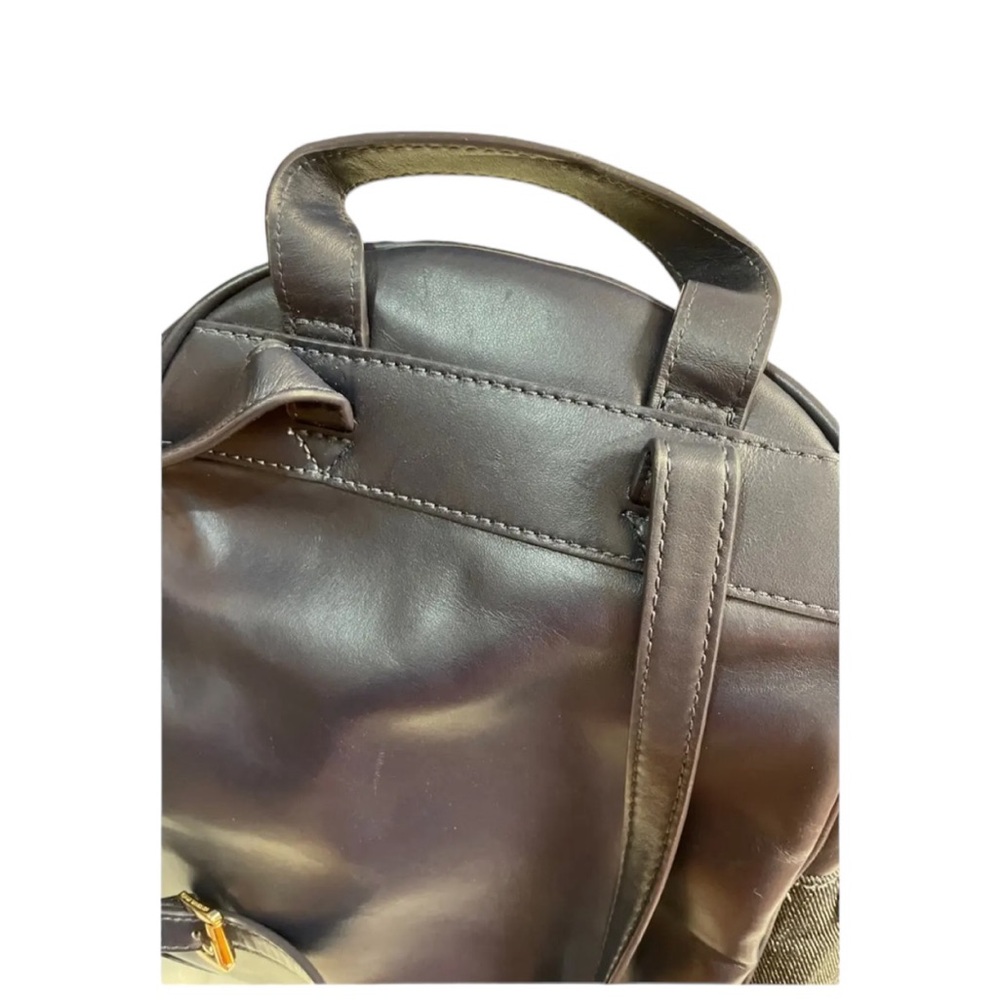 Michael Kors Denim Patchwork Rhea Backpack - Picture 4 of 9